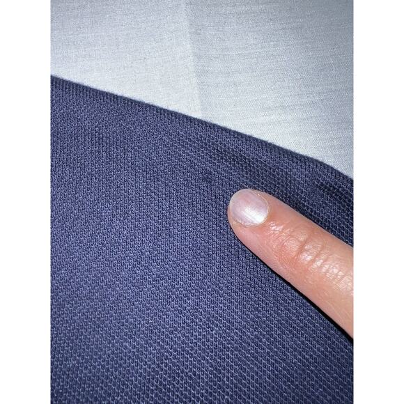 US Navy USS Decatur Shirt Mens Size LARGE Polo Color block VTG 90s Jerzees Brand - Picture 7 of 13